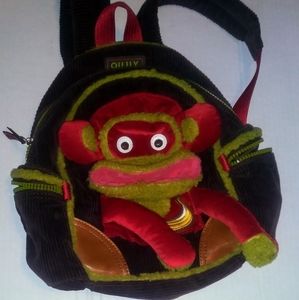 Oilily monkey backpack rare